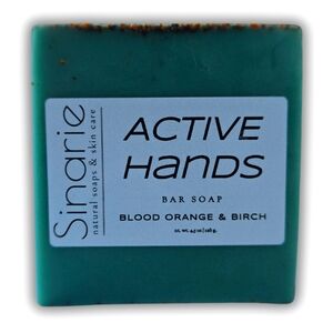 Exfoliating Orange & Birch Hand Soap for Mechanics and Gardeners Natural Pumice
